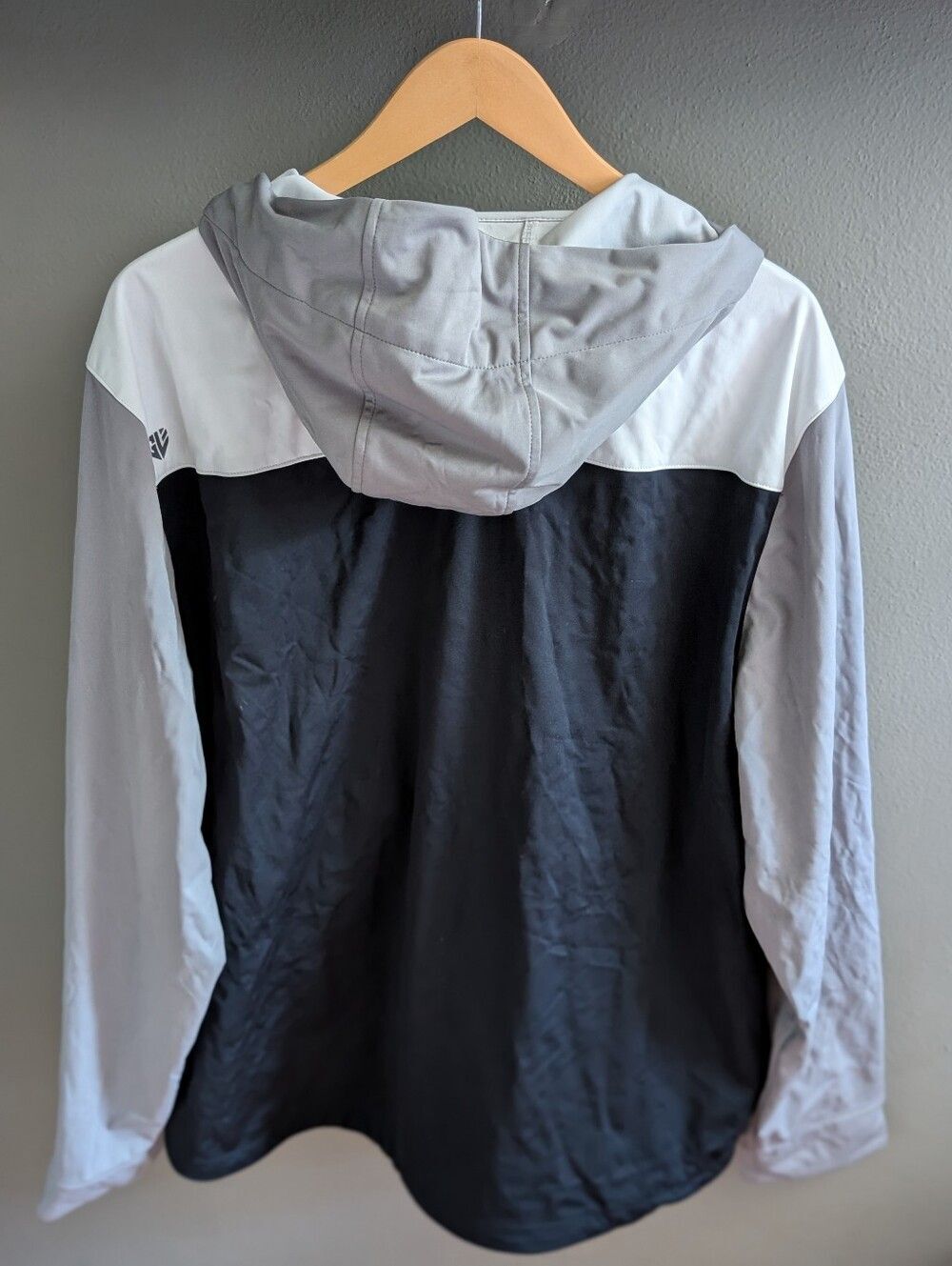 Graham Luxe XL Colorblock Hooded Golf Jacket Windbreaker Full Zip - Picture 3 of 6